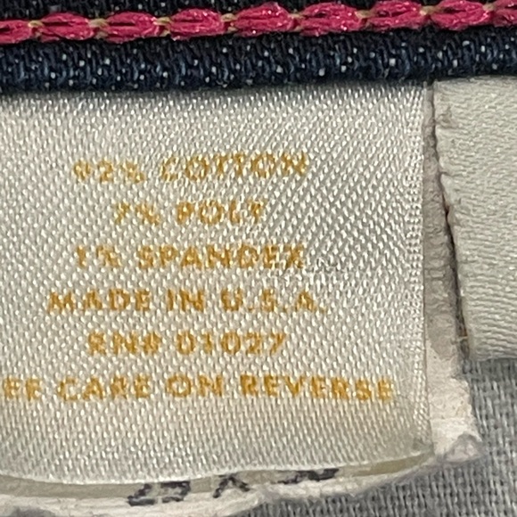 Kate Spade Broome Street Skinny Indigo Blue Denim Jeans - Size 29 - Picture 9 of 9